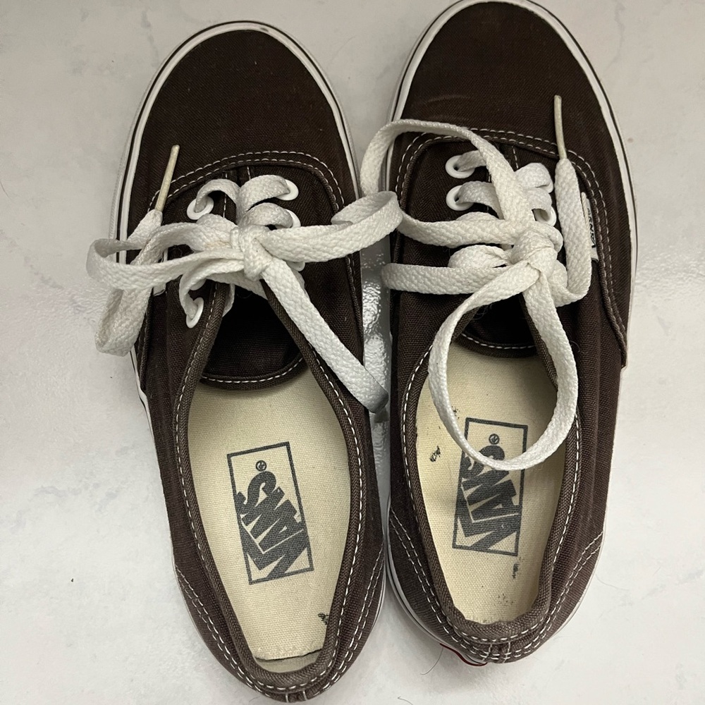 Brown Vans Size US Women 5/Men 3.5